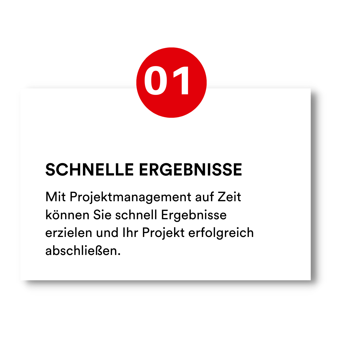 PMCC Interim Management Vorteil 1 Schnelligkeit