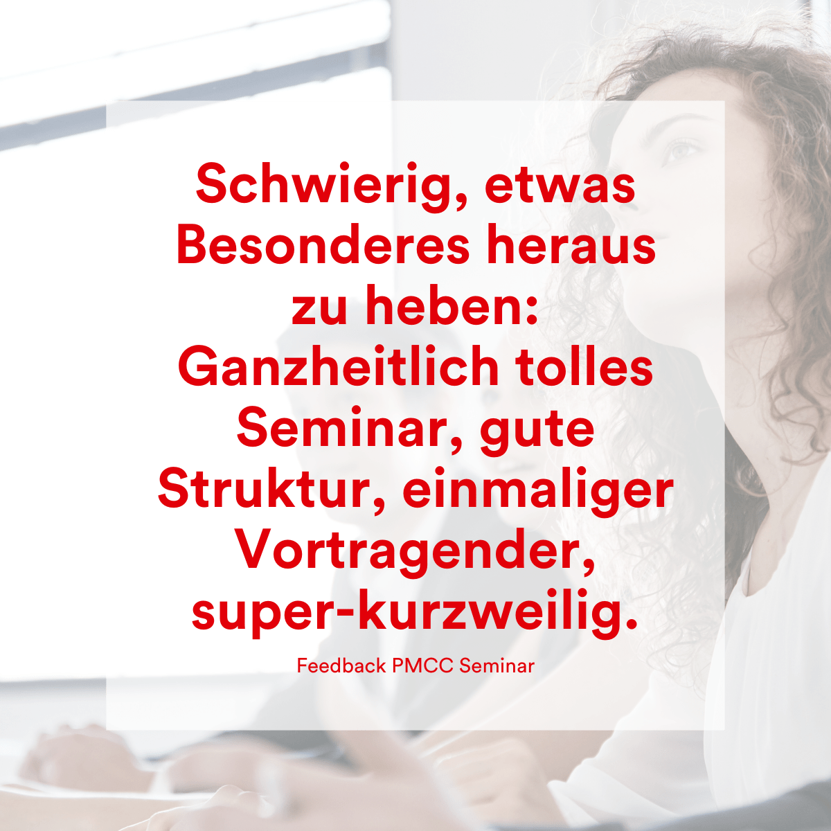 PMCC Seminarfeedback 2