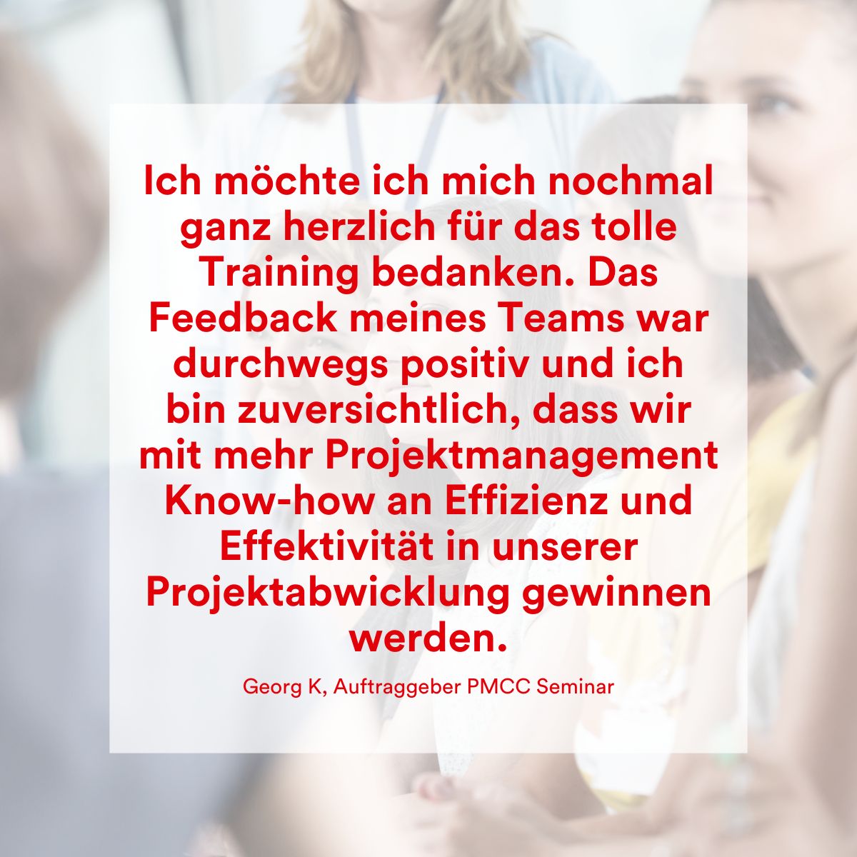 PMCC Seminarfeedback Projektmanagement Methoden und Instrumente-1